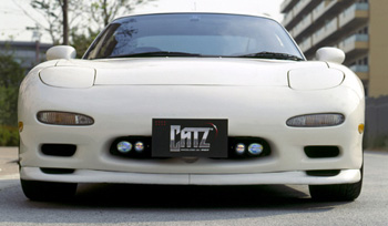 RX-7 with XLD White/Gold